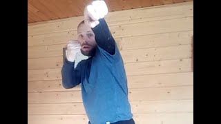 Домашняя тренировка 2  Базовая ударная техника  Комбинации руками. Дальняя дистанция