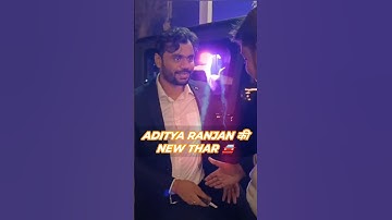 Aditya Ranjan Sir की NEW MAHINDRA THAR 🚘🔥🔥 #shorts #thar #adityaranjantalks #video #viral