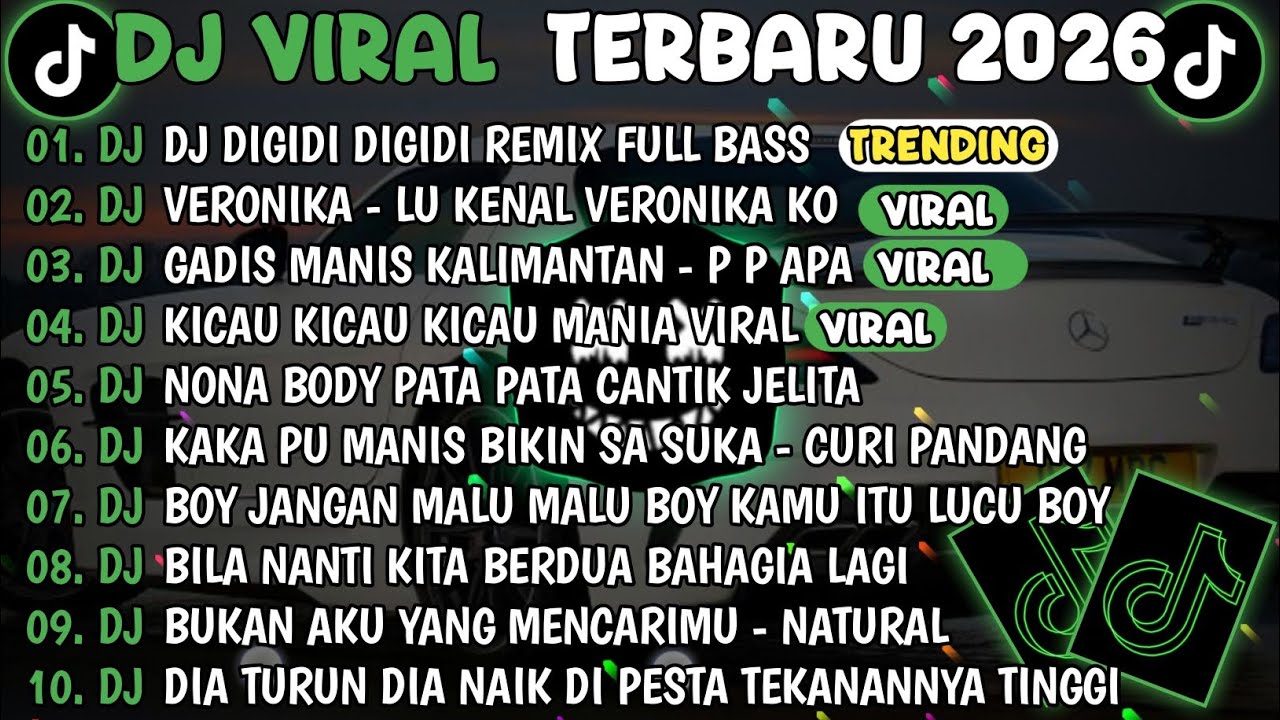 DJ TIKTOK TERBARU 2026🎵DJ.ILHAM - DJ DIGIDI DIGIDI🎵DJ VERONIKA - LU KENAL VERONIKA KO REMIX 2026