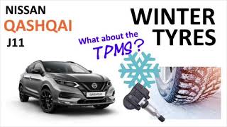 Nissan Qashqai J11: Winter Tyres and what about the TPMS?