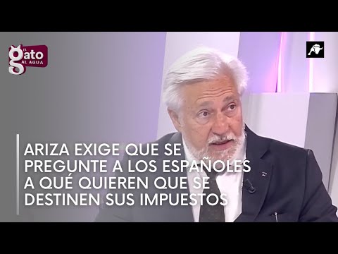 Julio Ariza exige que se pregunte a los españoles a qué quieren que se destinen sus impuestos