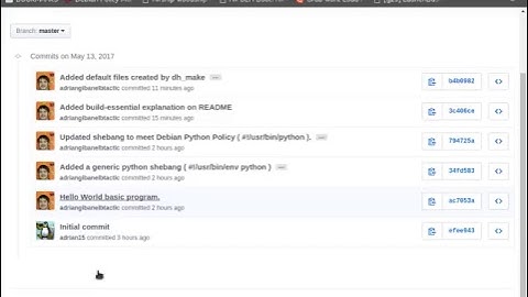 Python Hello World and its Debian packaging - Part 1