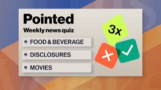 Food & Beverage, Disclosures, Movies |  Pointed News Quiz screenshot 5