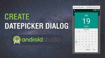 Cara Membuat DatePicker Dialog di Android Studio