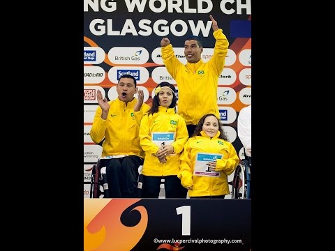 World record! Mixed 4x50m Freestyle Relay 20points | 2015 IPC Swimming World Champs Glasgow