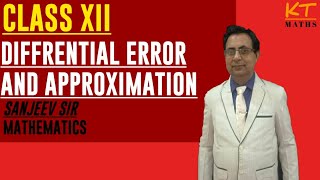 Differential Error and Approximation Class 12