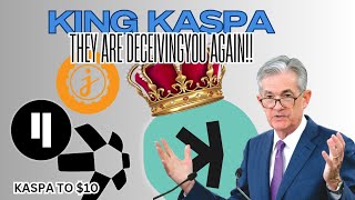 KING KASPA... THEY ARE DECEIVING YOU AGAIN!! #kas #qnt #jas #qubic #btc 
