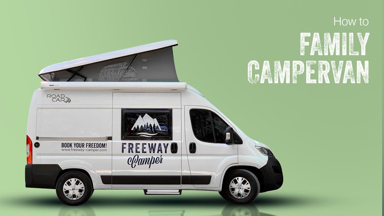 How to: Campervan 540 - 640 Family x FreewayCamper 2023 (Deutsch)