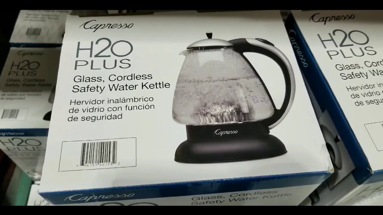 Capresso H2O Glass Kettle