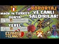 TÜRKİYE 1.'Sİ NASIL OLDULAR ? MUHTEŞEM SALDIRILAR (MADE IN TURKEY KLANI RÖPORTAJ) CLASH OF CLANS