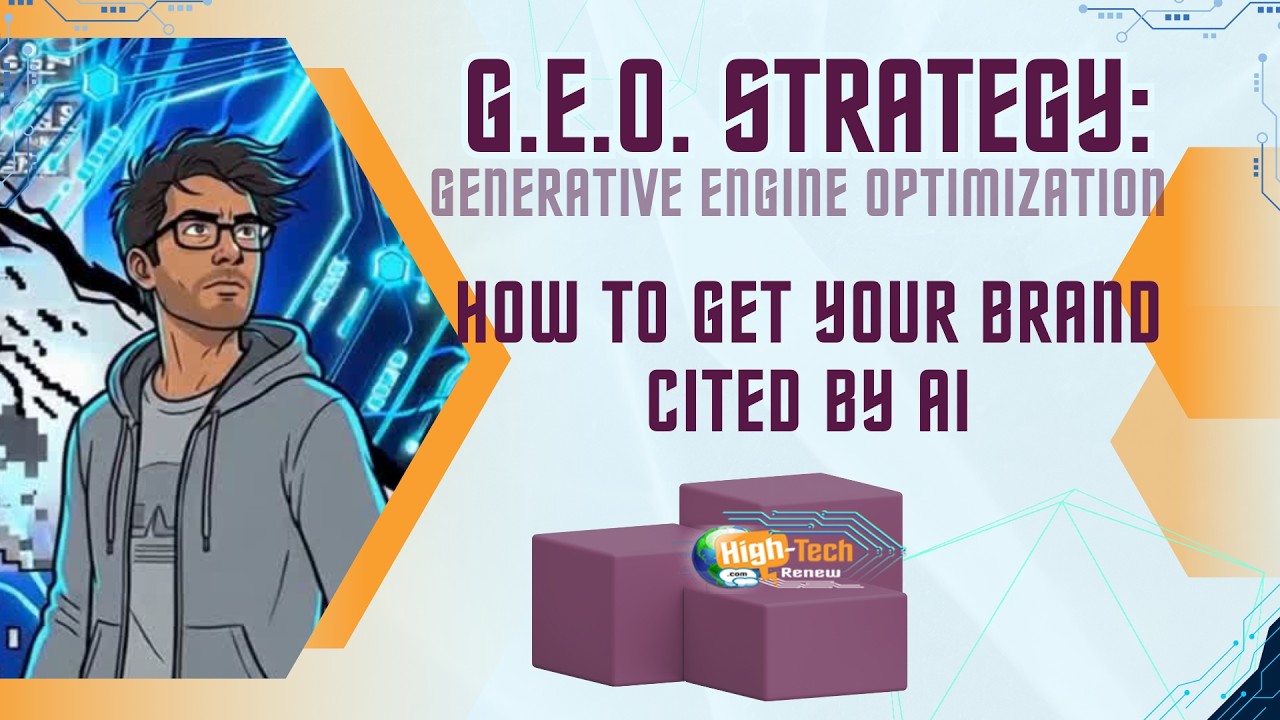 G.E.O. Strategy: How to Get Your Brand Cited by AI (Generative Engine ...