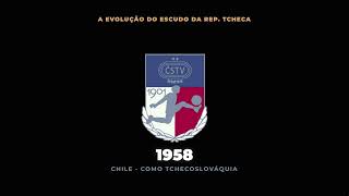 Evolução dos Escudos da Seleção da Chéquia na História das Copas