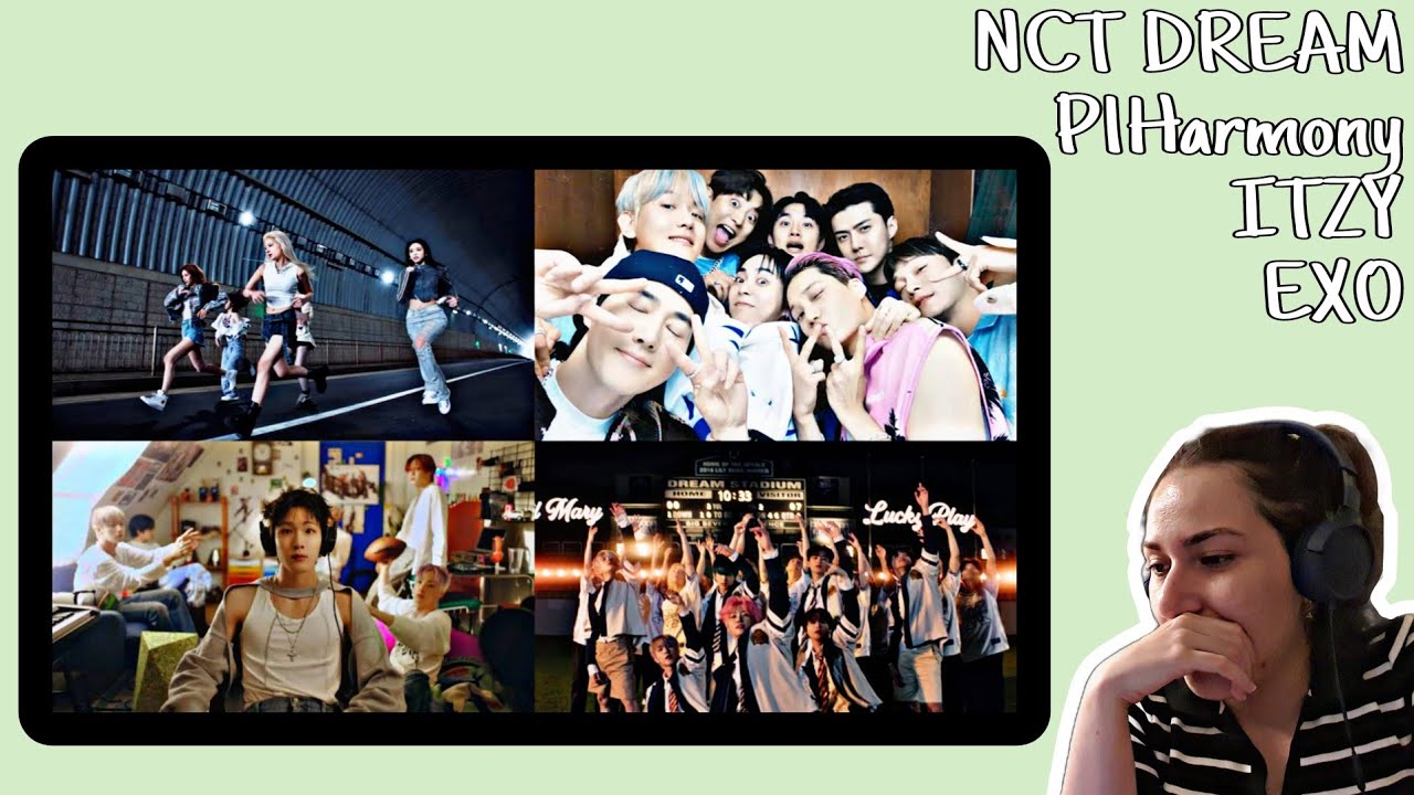 NCT DREAM - Broken Melodies / EXO - Hear Me Out / P1Harmony - JUMP / ITZY - BET ON ME | TEPKİ