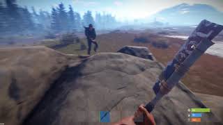 Rust Salvaged Cleaver Play