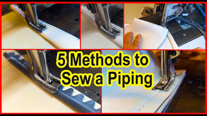 Sewing Piping: How to Make Your Own