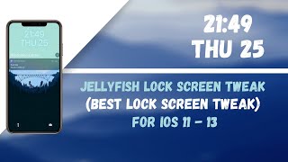 JELLYFISH LOCK SCREEN TWEAK FOR JAILBREAK IOS 13 screenshot 5