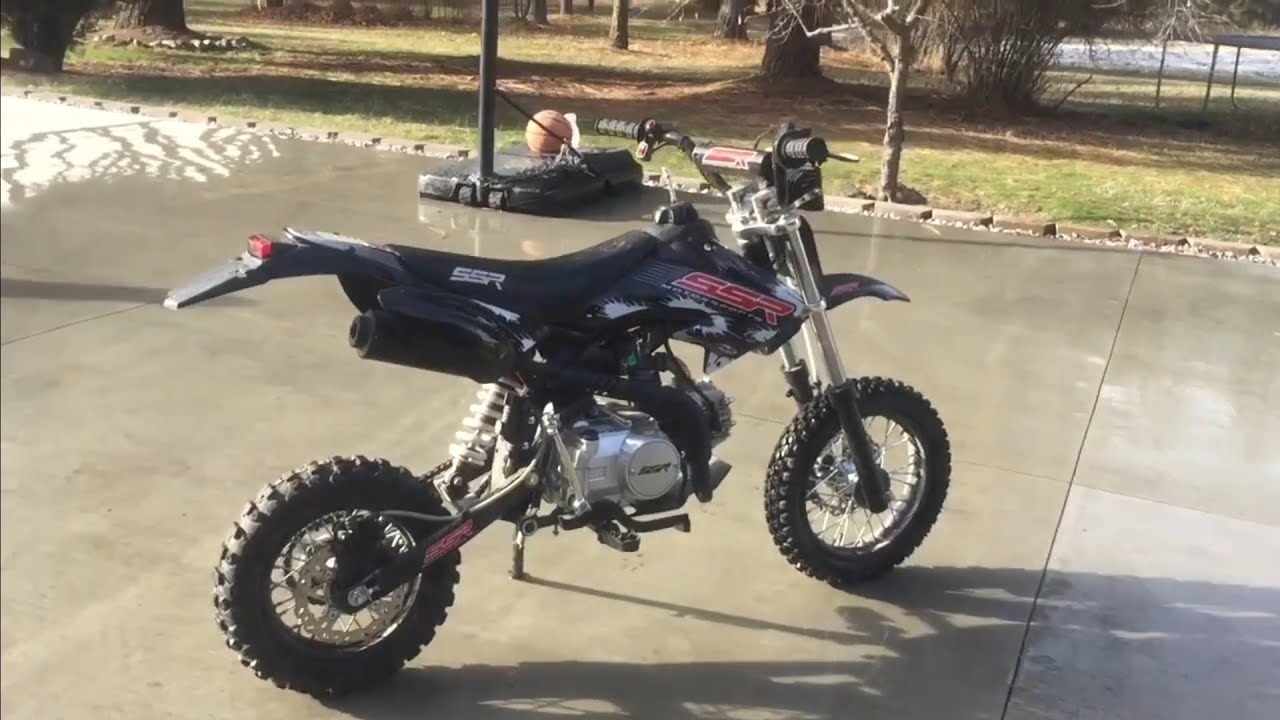 Ssr 110 Riding SSR 110 pit bike riding - YouTube