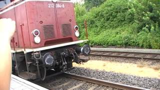 BR212 wird an zwei Silberlinge gekoppelt