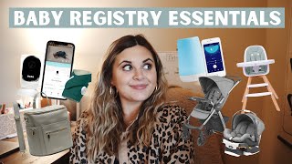 WHAT&#39;S ON MY BABY REGISTRY as a first time mom! || 2021 Baby Registry 👼🏼