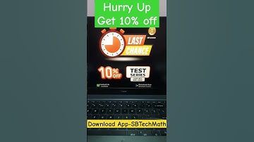 #testseries #csirnet #offer #sbtechmath #crackcsirnet