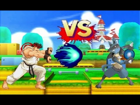 Aura Sphere vs. Hadouken!!!- Super Smash Bros. 3DS
