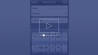 How to Schedule your Conference Call with MobileMeet from InterCall screenshot 1