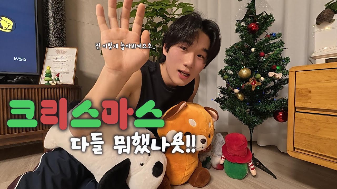 크리스마스네? 곧 한 살 더 먹겠다