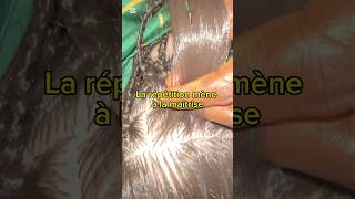 Repetition leads to Mastery! #pratice #boxbraids #youtubeshorts #weekend #hairtutorial #learning