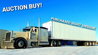 Going To The Richie Brothers Auction Yard To Pick Up Our New 2007 53 Foot Tri Axle Van Trailer !