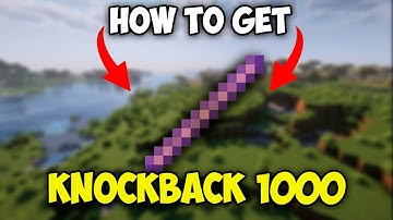 how to get Stick with Knockback 1000 in Minecraft 1.21.10