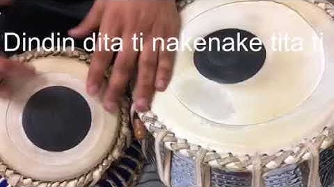 How to learn tabla taal kehrwa very usefully video lesson #25 by Harpreet singh