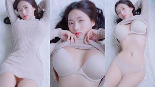 4K Ai룩북 실사 초근접 팬티한장 도끼 직캠 세로룩북❤ 미시룩 원피스 Underwear Lookbook 언더웨어 룩북 직캠 레전드 연화룩북