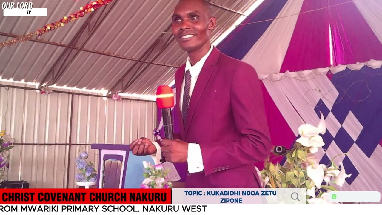 KUKABIDHI NDOA ZETU, ILI ZIPONE. Sermon by. PST. HEZBORN.
