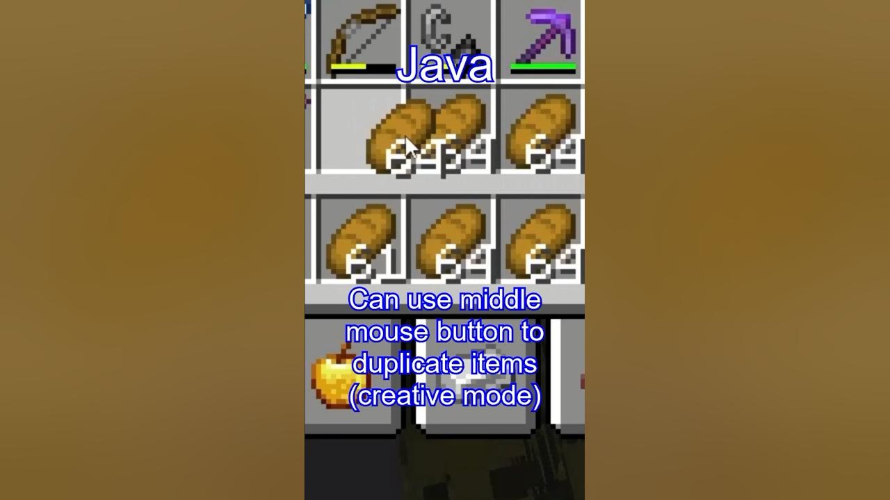 Did you know this difference between minecraft java and minecraft