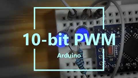 [en] Arduino - Timer1 - 8, 9 and 10-bit PWM