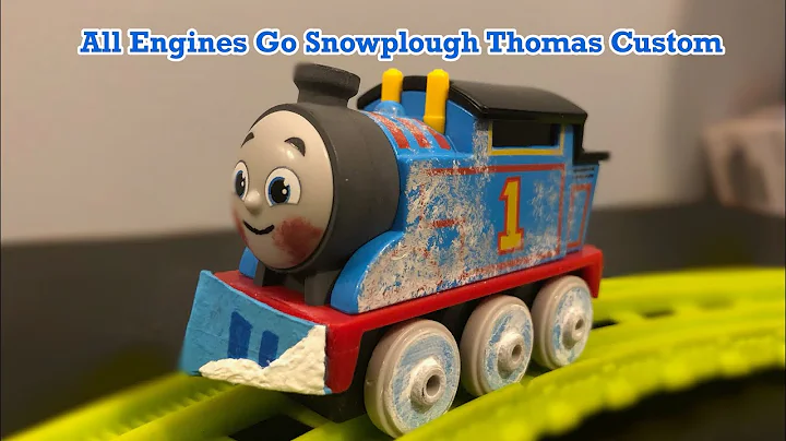All engines go Snowplough Thomas custom|Push along