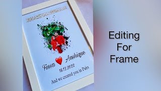 Photo frame editing in Picsart | nouma art screenshot 3