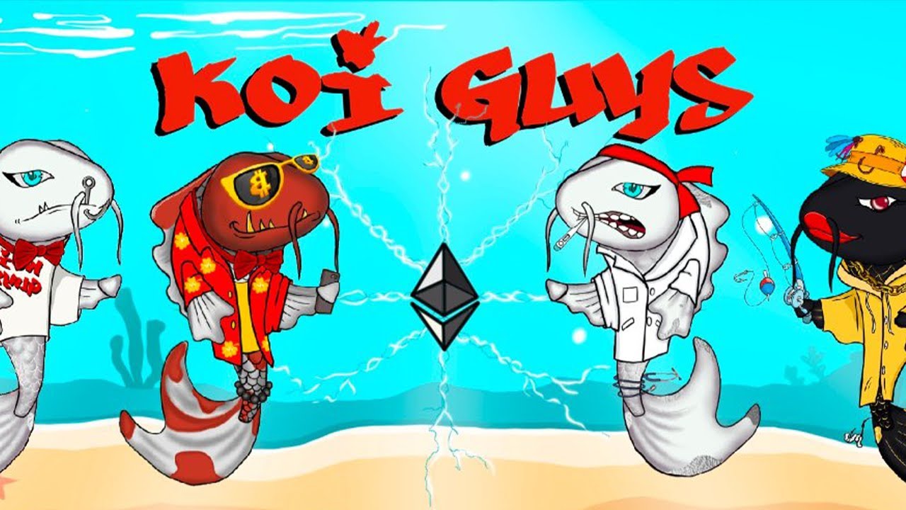 ❤️KoiGuysNFT | 1888 Beautiful Koi On The ETH Blockchain❤️