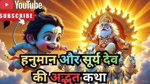 हनुमान और सूर्य देव की अद्भुत कथा बाल हनुमान की दिव्य शिक्षा