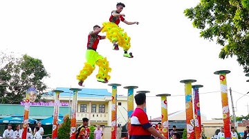 Tập Múa Lân trên Mai Hoa Thung - Barongsai 2019 LSR Tinh Võ