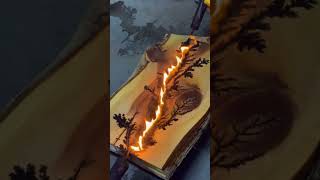 Fractal Burning Cedar