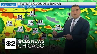 Rain on Thursday but sunshine for Friday in Chicago area