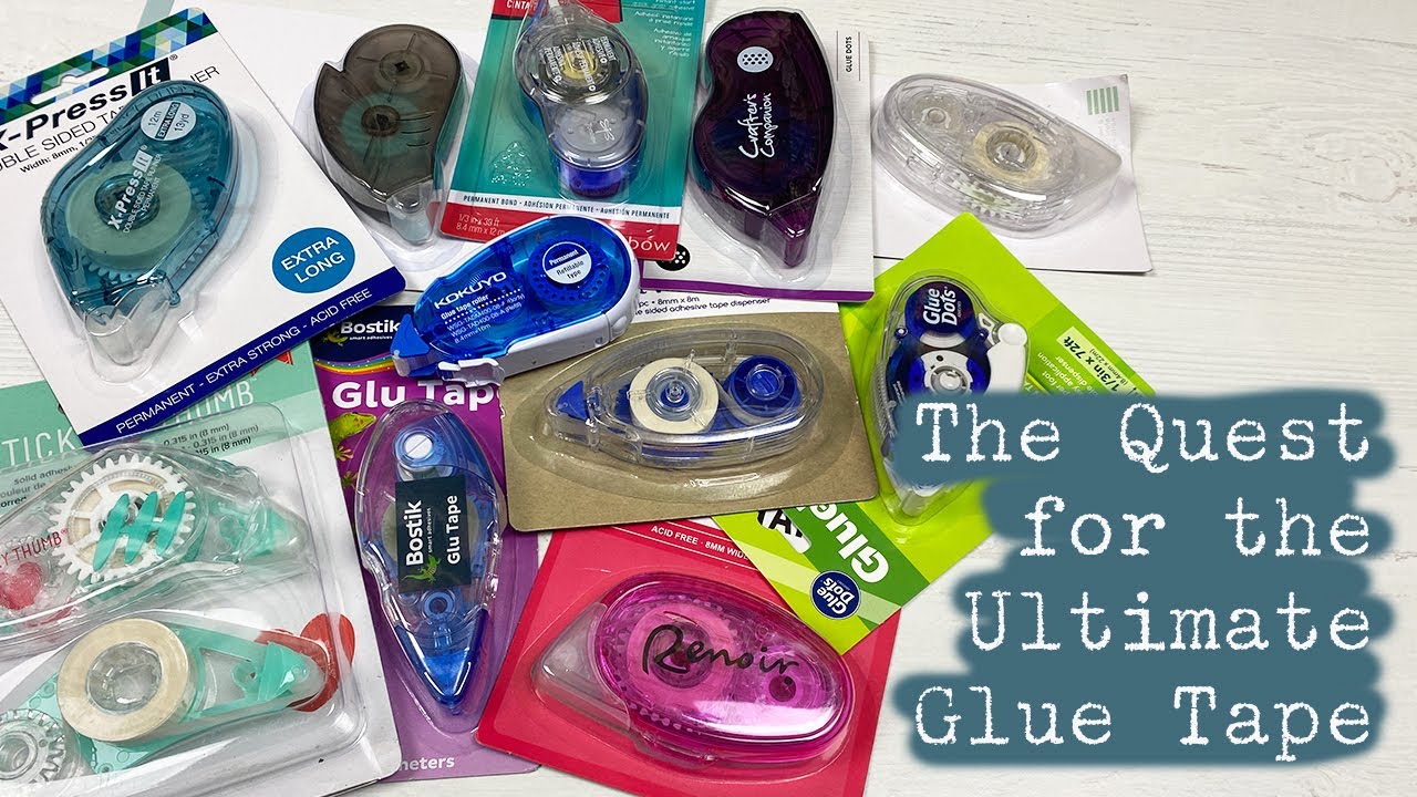Double Sided Tape, Dot Glue Roller, Correction Tape, School Supplies