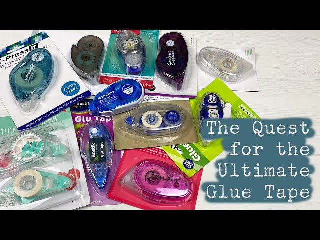 How To Use Double Sided Glue Tape-Full Tutorial 