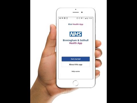 Local patient introduces the new NHS Birmingham and Solihull Health App