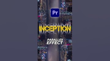 Inception | Parallex Effect  | Premiere Pro  #tutorial  #premierepro #inception