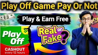 Playoff Games Win Real Money | Real or Fake? Full Truth & Payment" screenshot 4