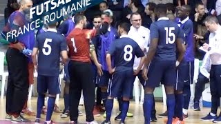 France-Roumanie Futsal (3-4)