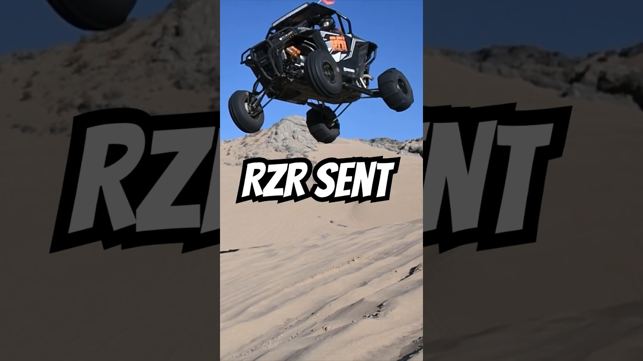 RZR SENT! Polaris RZR Sending It