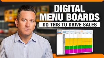 Digital Menu Boards - Do this to drive sales